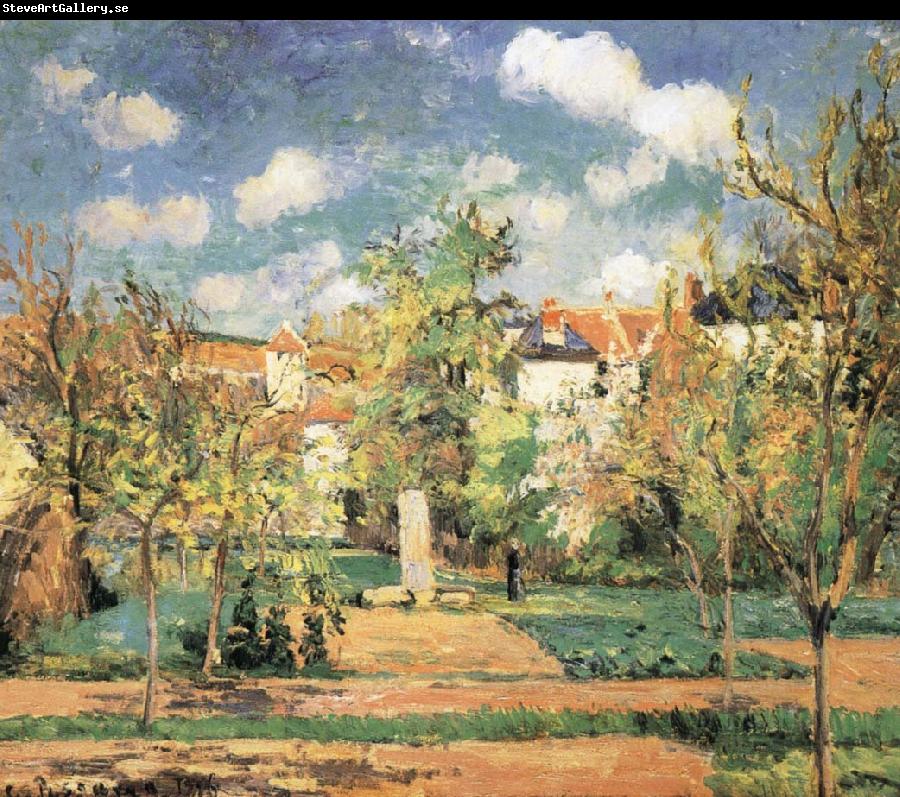 Camille Pissarro Pang plans under the sun Schwarz